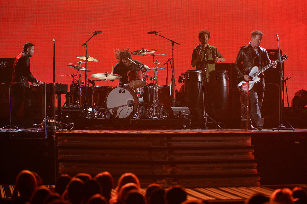 The closing medley featured Dave Grohl, Josh Homme, Trent Reznor, and Lindsey Buckingham.
The closing medley featured Dave Grohl, Josh Homme, Trent Reznor, and Lindsey Buckingham.