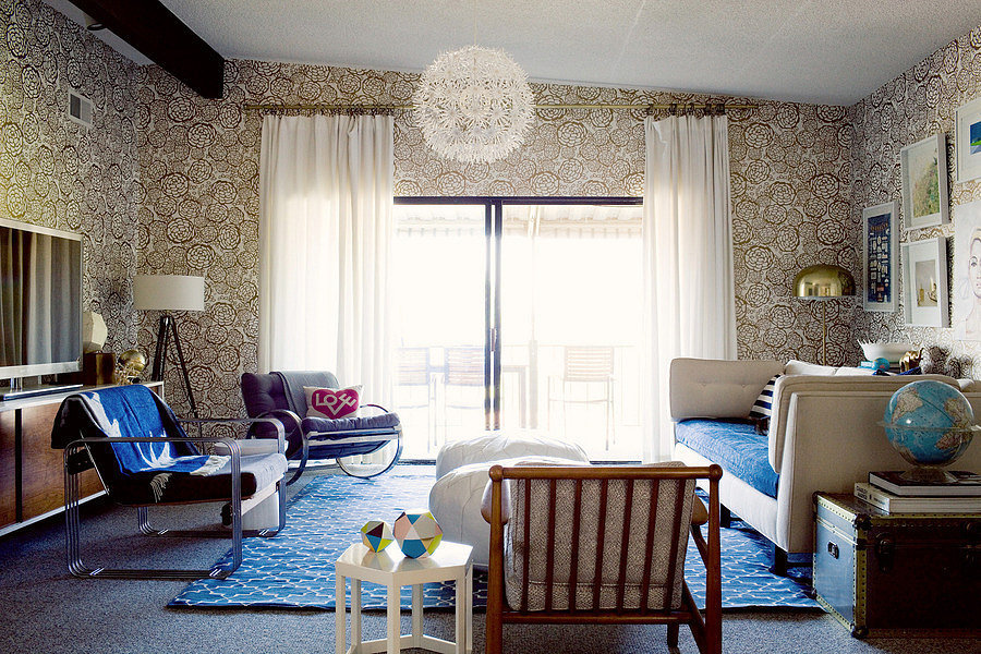 Rule to Break #3: Leave Patterns to Accent Walls Rule to Break #3: Leave Patterns to Accent Walls