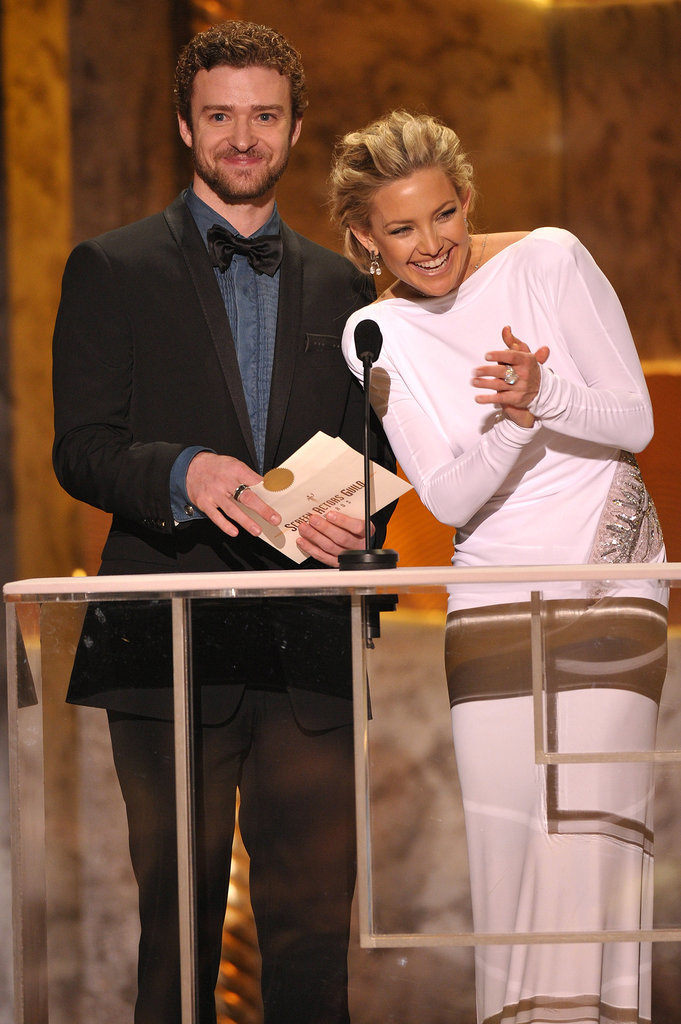 He and Kate Hudson teamed up to present an award at the 2010 SAG Awards in LA.
He and Kate Hudson teamed up to present an award at the 2010 SAG Awards in LA.