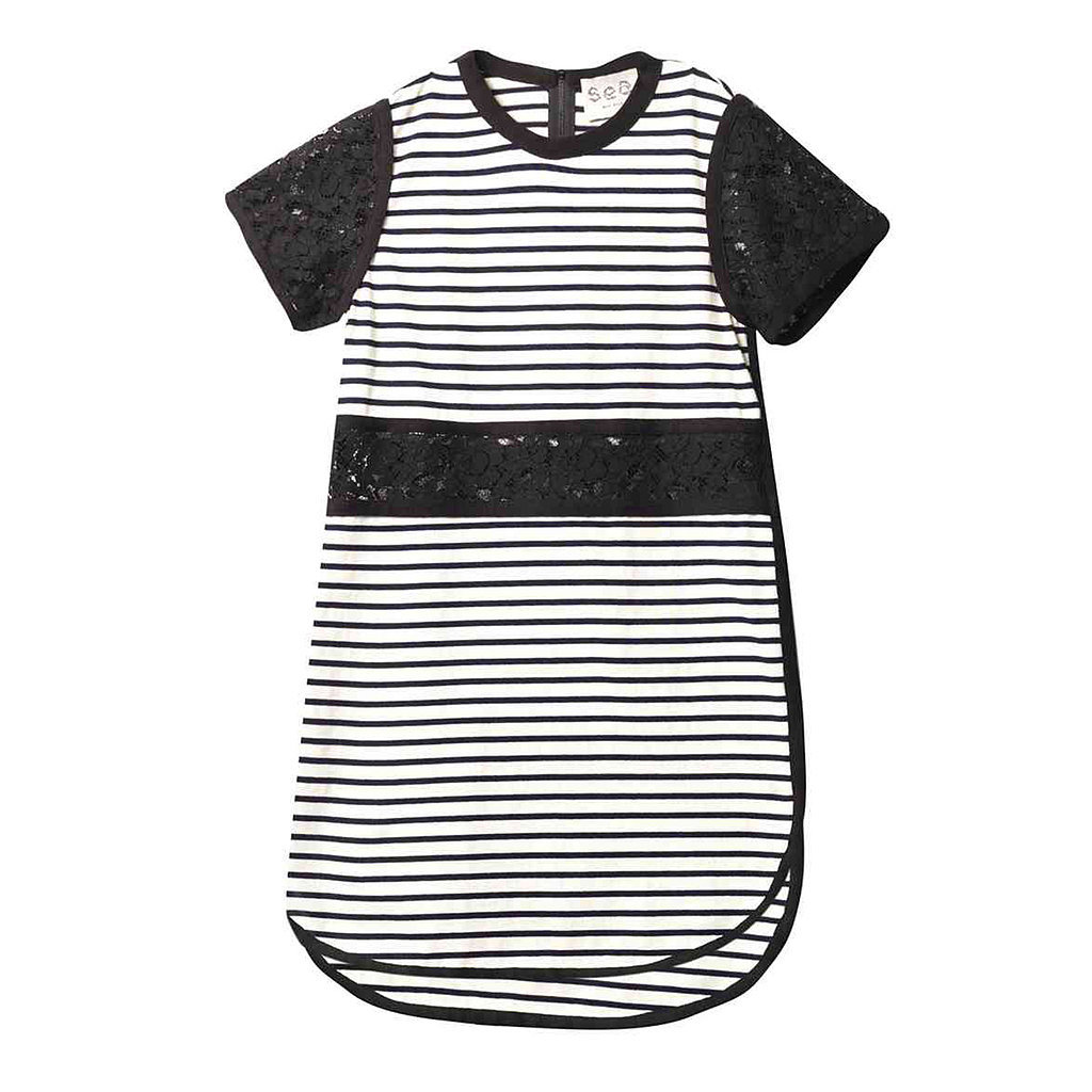Sea Breton Striped Lace Cutout Dress Sea Breton Striped Lace Cutout Dress
