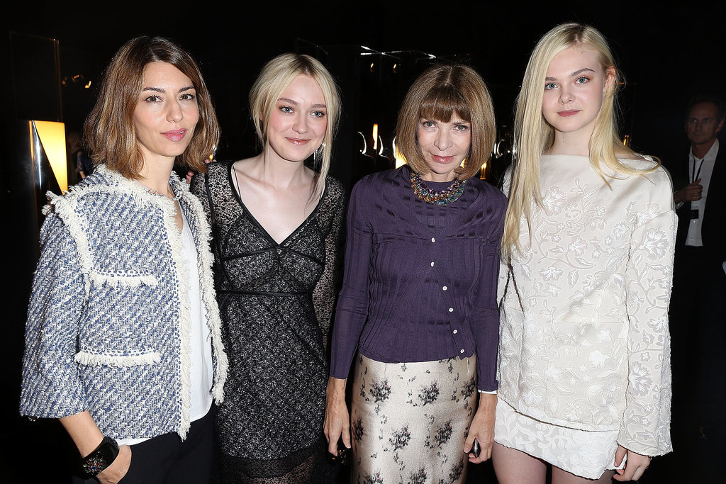 Sofia Coppola, Dakota Fanning, and Elle Fanning Sofia Coppola, Dakota Fanning, and Elle Fanning