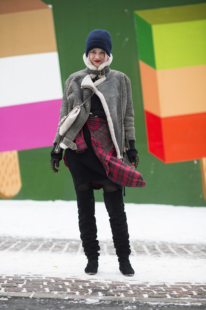 Sometimes, it's all about how you style it — the fastened collar provides extra warmth and makes a statement.
Sometimes, it's all about how you style it — the fastened collar provides extra warmth and makes a statement.