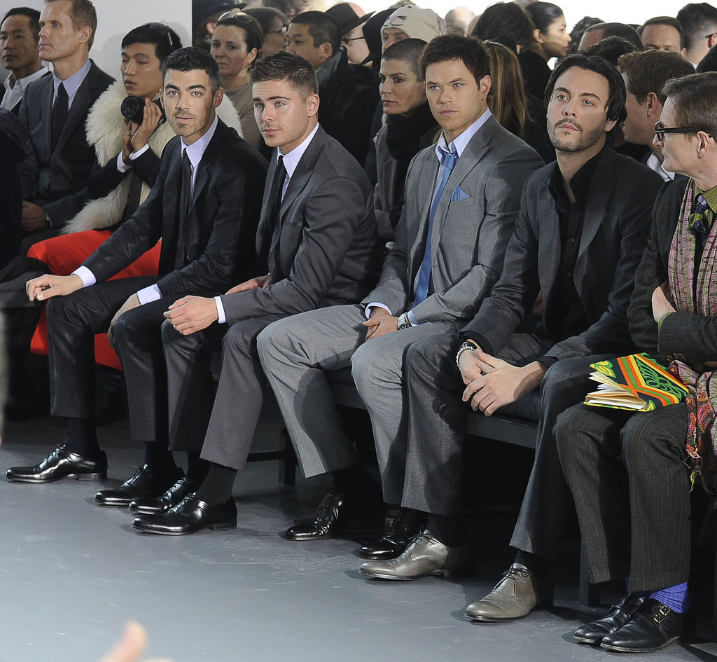 Joe Jonas, Zac Efron, and Kellan Lutz were all dapper at Calvin Klein in September 2011.
Joe Jonas, Zac Efron, and Kellan Lutz were all dapper at Calvin Klein in September 2011.