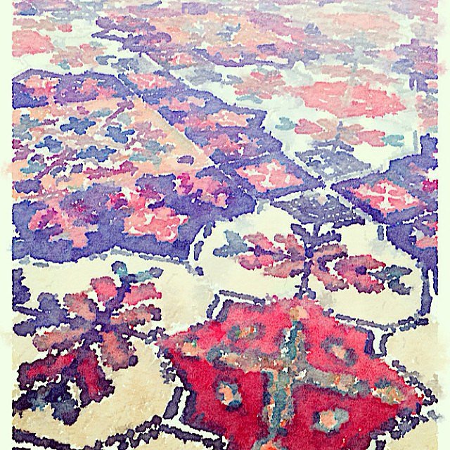 A Patterned Rug A Patterned Rug
