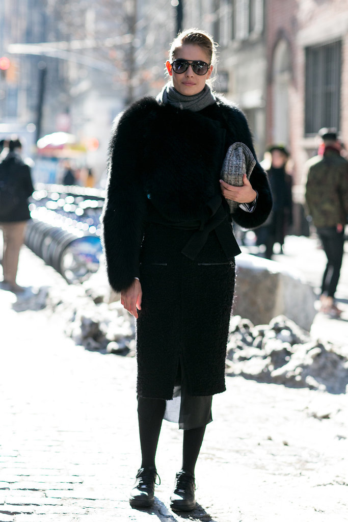 Not your basic all black. 
