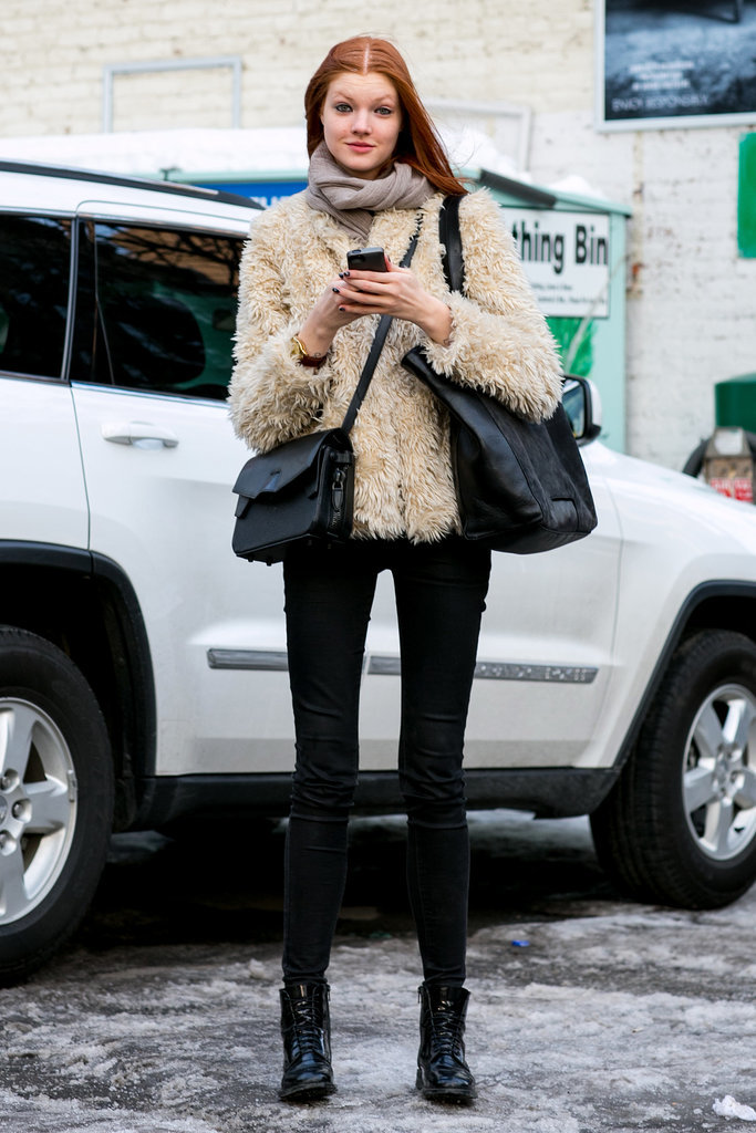 Staying cozy never looked so adorable. 
