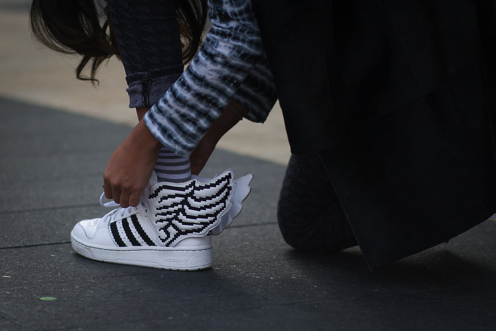 We don't have to tell you these kicks are pretty fly.
We don't have to tell you these kicks are pretty fly.