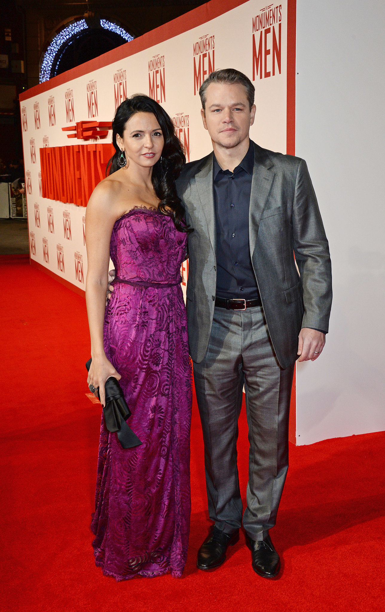 Matt Damon couple