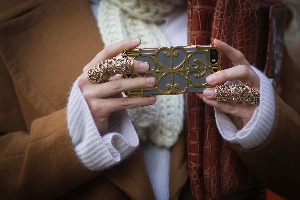 It takes a very dedicated person to coordinate your iPhone case with your jewelry.
It takes a very dedicated person to coordinate your iPhone case with your jewelry.