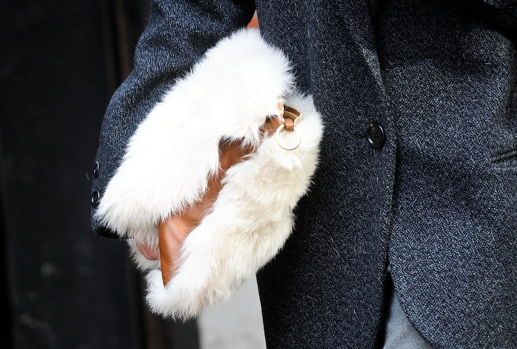 We're crushing on this plush clutch.
We're crushing on this plush clutch.