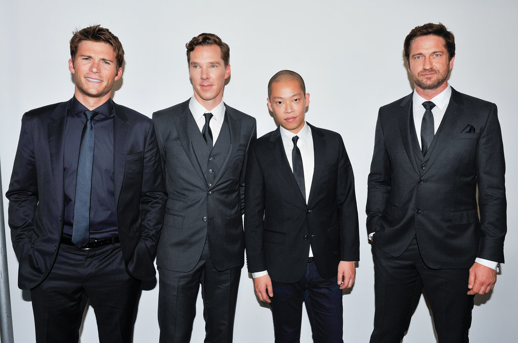 Scott Eastwood, Benedict Cumberbatch, Jason Wu, and Gerard Butler Scott Eastwood, Benedict Cumberbatch, Jason Wu, and Gerard Butler