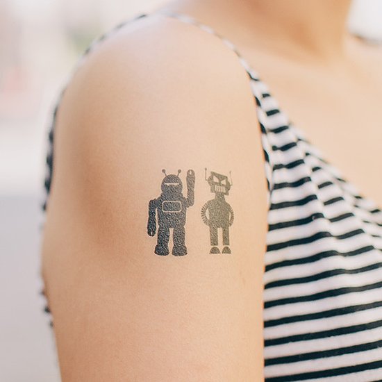 Geeky Temporary Tattoos Geeky Temporary Tattoos