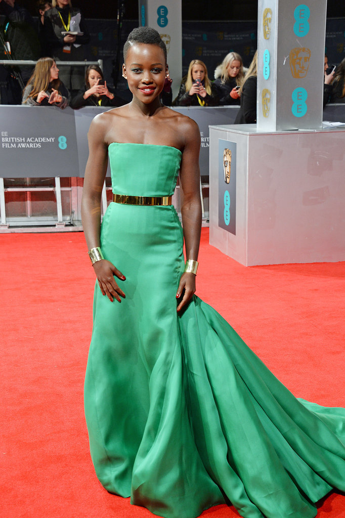 Lupita Nyong'o Loses to Jennifer Lawrence at the BAFTAs Lupita Nyong'o Loses to Jennifer Lawrence at the BAFTAs