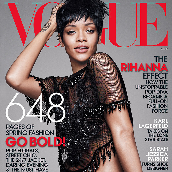 Spring Forward With Rihanna's March Vogue Cover Spring Forward With Rihanna's March Vogue Cover