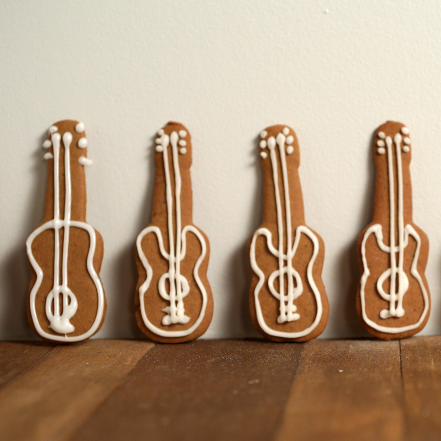 Ed Sheeran Puts the "Ginger" in Gingerbread Guitar Cookies