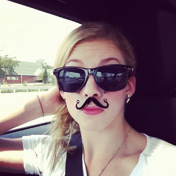 She has a sense of humor. She has a sense of humor.