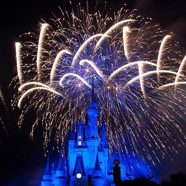 Watch the Cinderella Castle Fireworks Watch the Cinderella Castle Fireworks