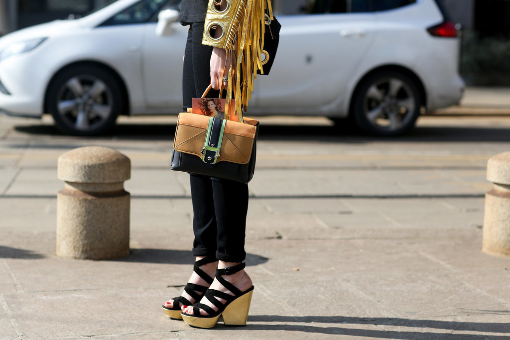 Making a statement from head to toe.
Making a statement from head to toe.