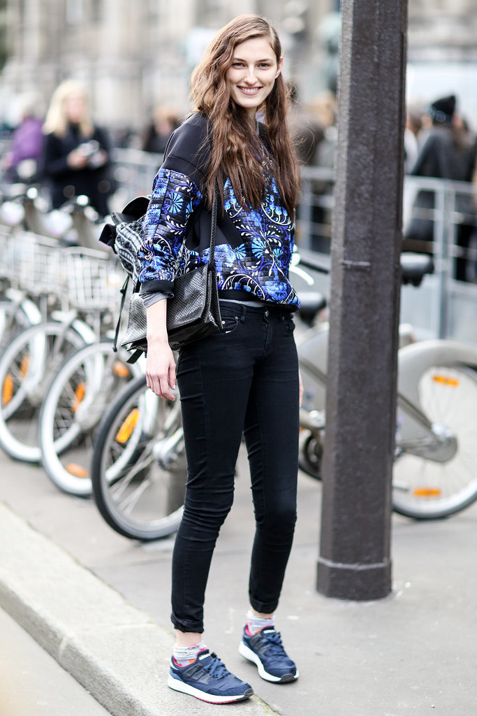 PFW Model Street Style Day Two PFW Model Street Style Day Two