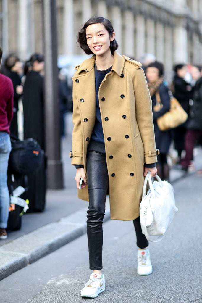 PFW Model Street Style Day Two PFW Model Street Style Day Two