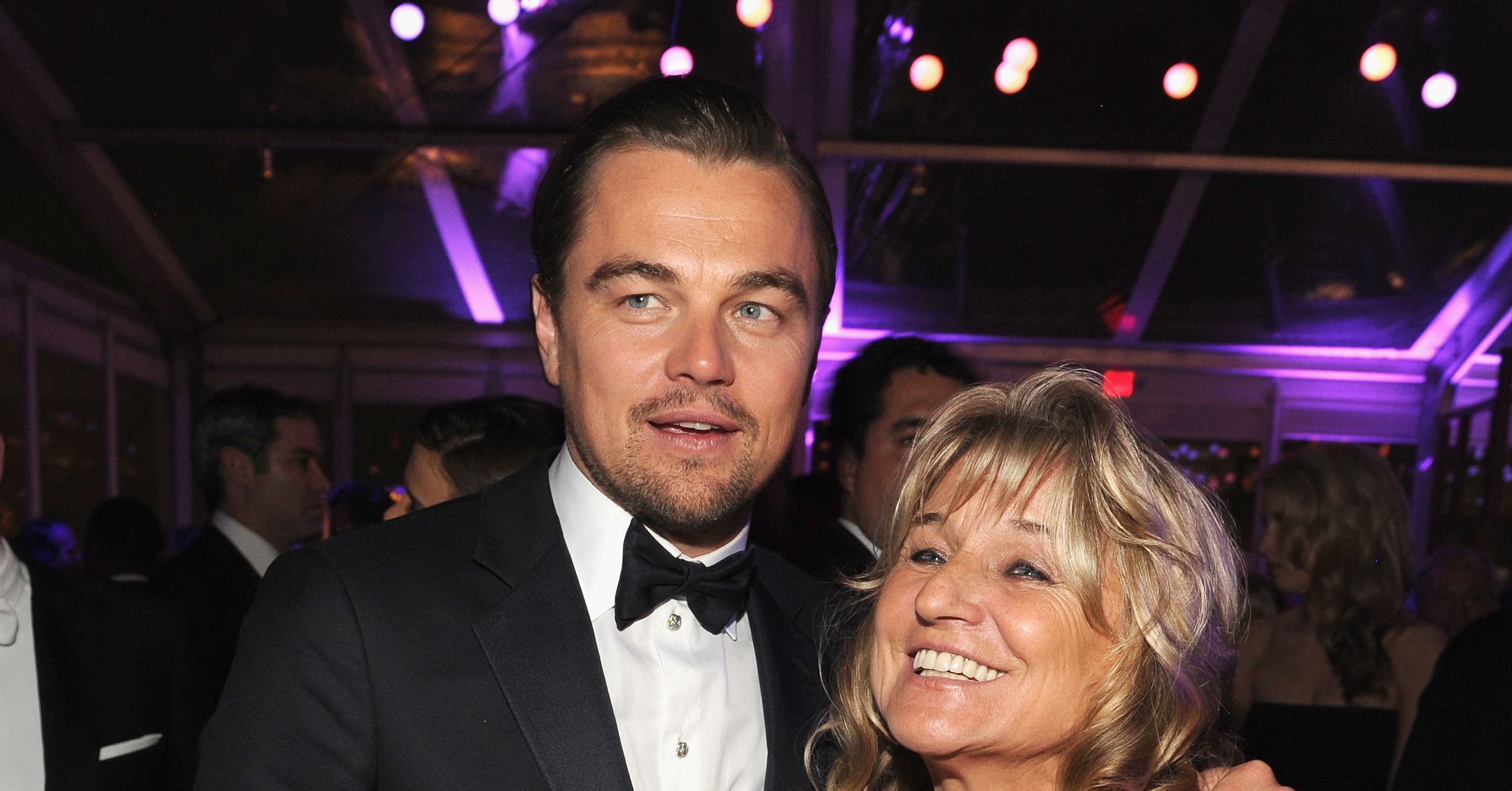 Leonardo DiCaprio partied with his mom, Irmelin Indenbirken. The Only