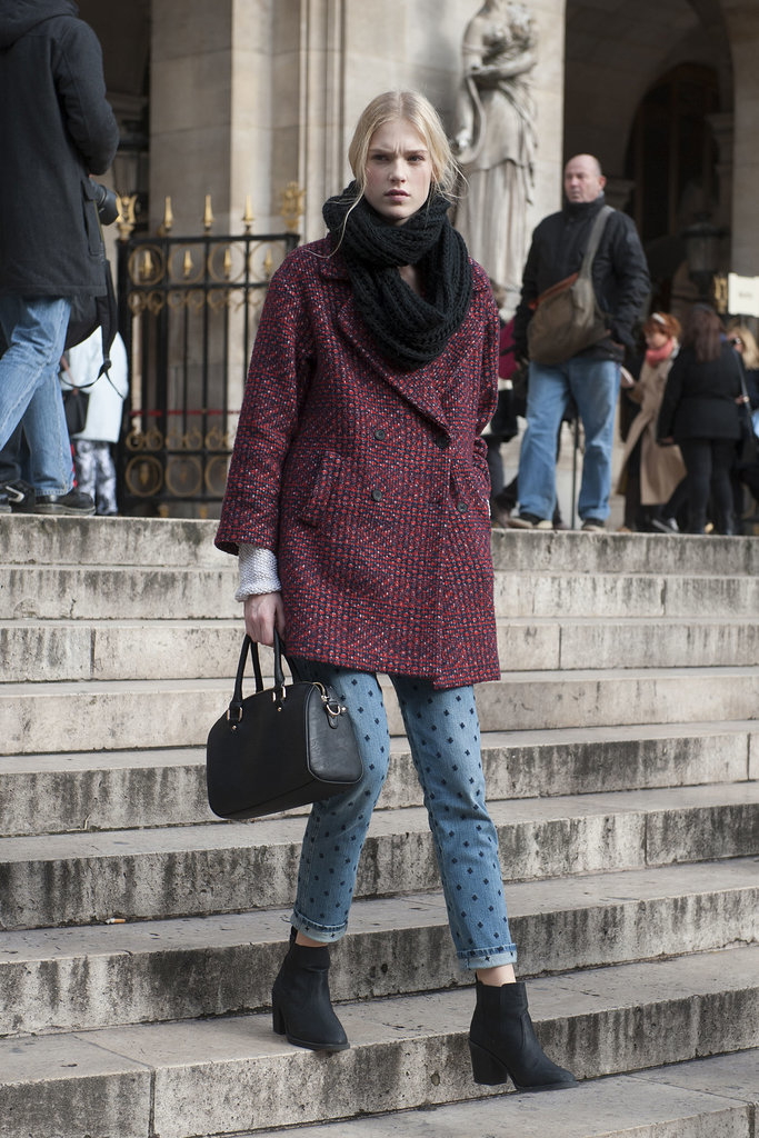 PFW Model Street Style Day Seven PFW Model Street Style Day Seven