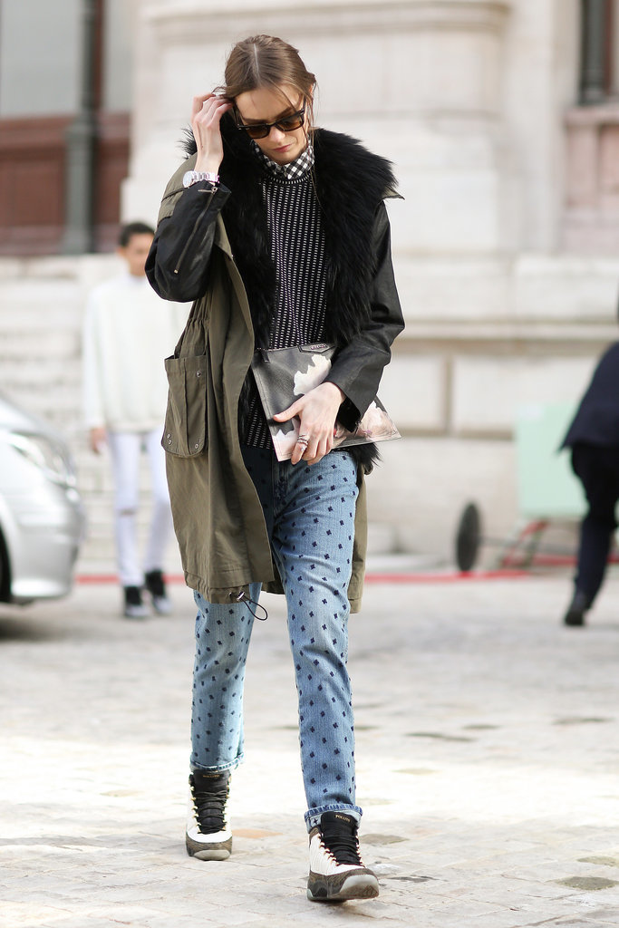 PFW Model Street Style Day Eight PFW Model Street Style Day Eight