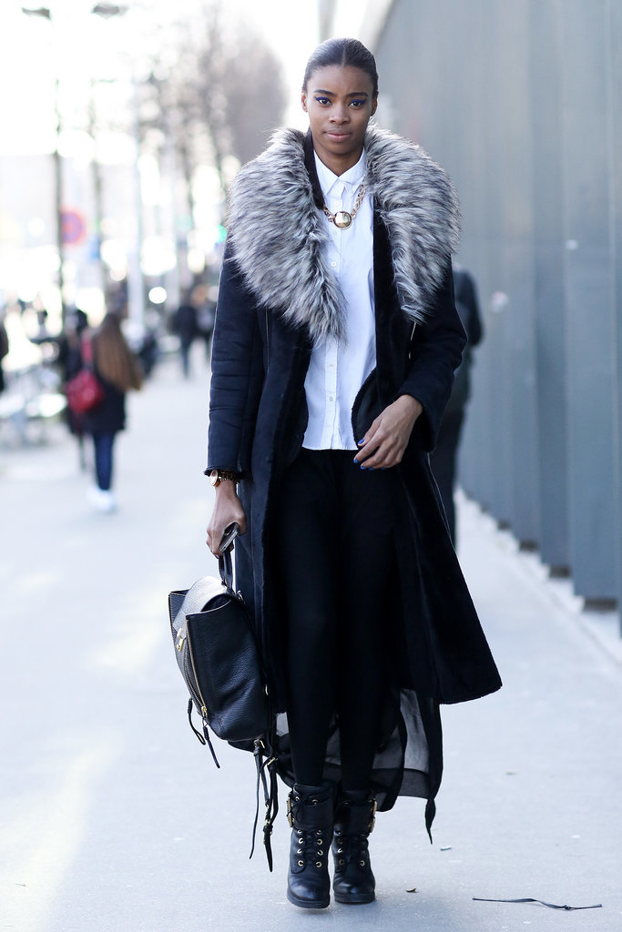 PFW Model Street Style Day Six PFW Model Street Style Day Six