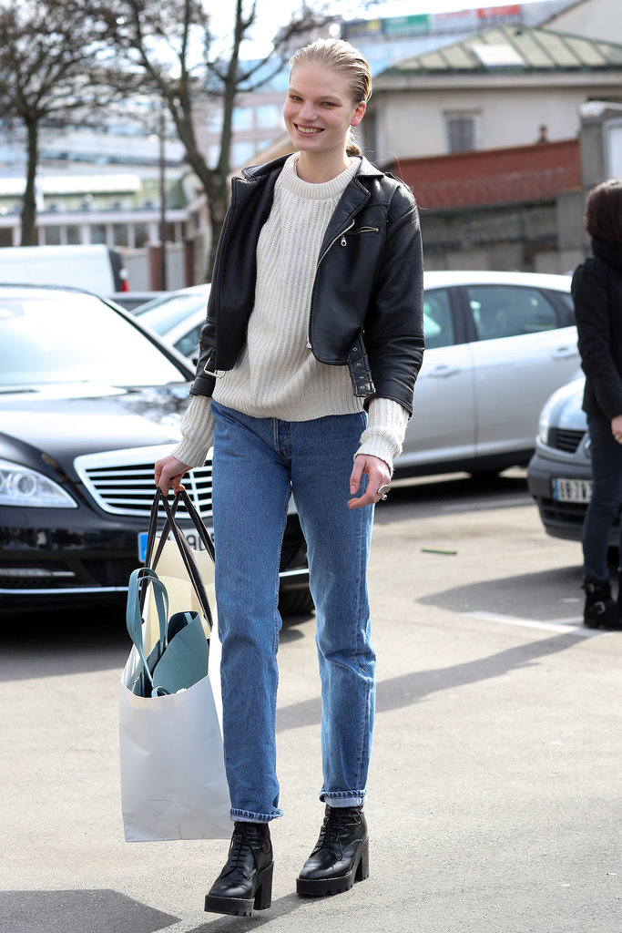 PFW Model Street Style Day Six PFW Model Street Style Day Six