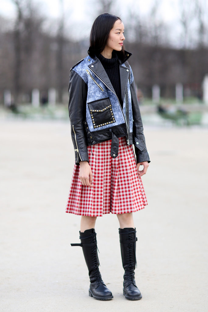 PFW Model Street Style Day Eight PFW Model Street Style Day Eight
