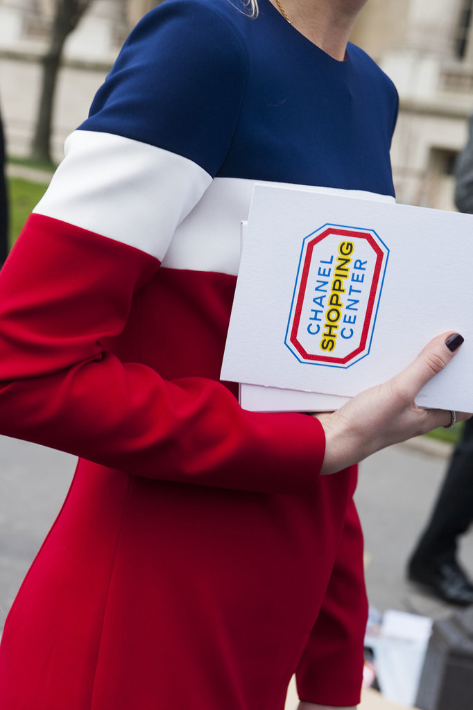 At Fashion Week, invites double as accessories.
At Fashion Week, invites double as accessories.