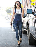 Alessandra Ambrosio's Overalls: Proof the Trend Isn't Going Anywhere Alessandra Ambrosio's Overalls: Proof the Trend Isn't Going Anywhere