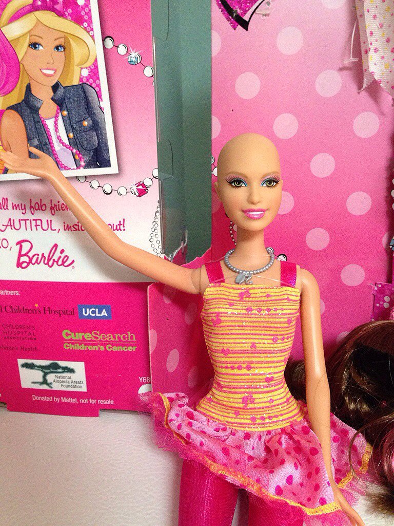 Bald and Beautiful Barbie Bald and Beautiful Barbie