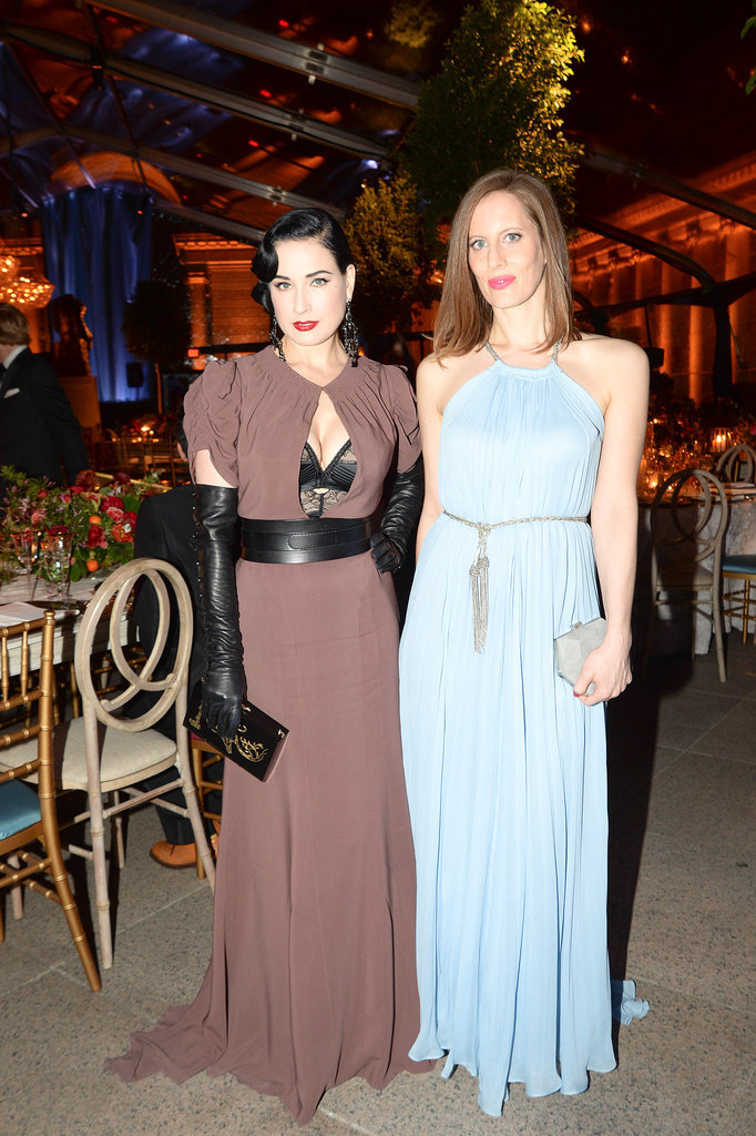Dita Von Teese and Liz Goldwyn Dita Von Teese and Liz Goldwyn