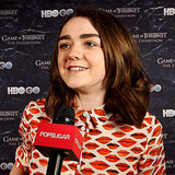 Maisie Williams Talks Arya Stark on Game of Thrones Season 4 Maisie Williams Talks Arya Stark on Game of Thrones Season 4
