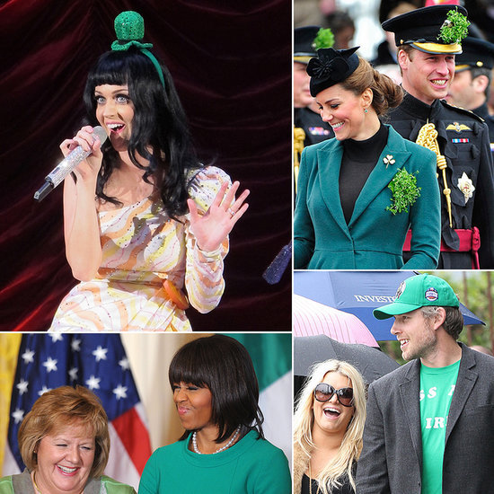 Stars Show St. Patrick's Day Spirit! Stars Show St. Patrick's Day Spirit!