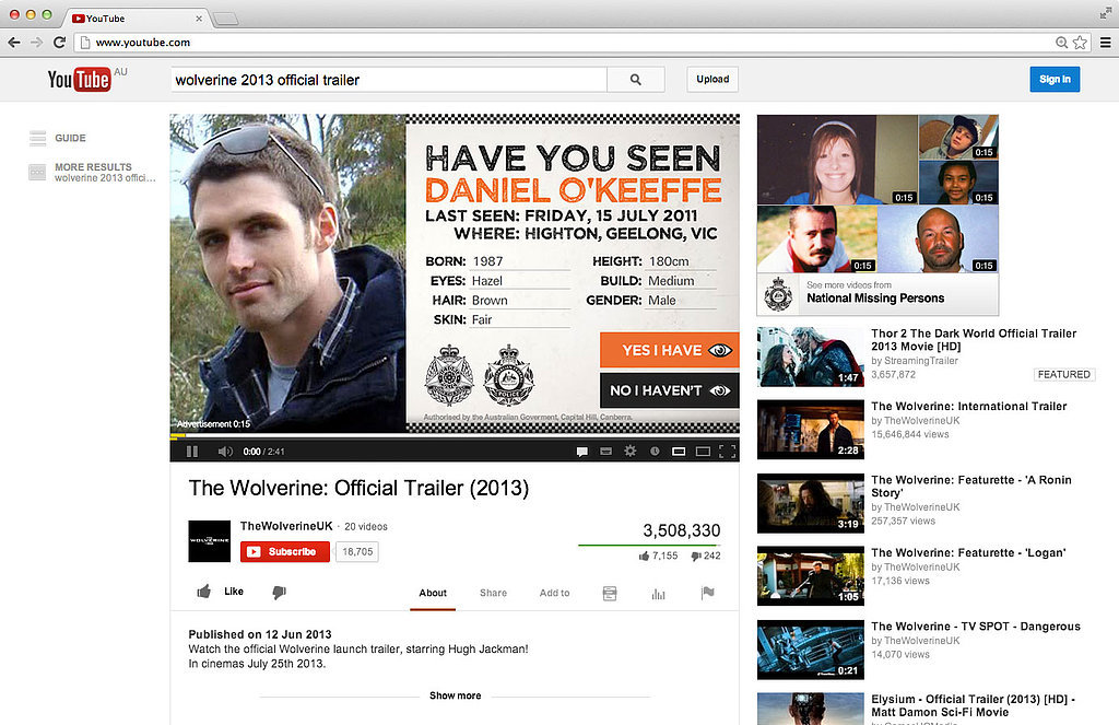 Activism — The Missing Person Pre-Roll Activism — The Missing Person Pre-Roll