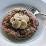 Enjoy a Low-Calorie, High-Fiber Oatmeal Pancake