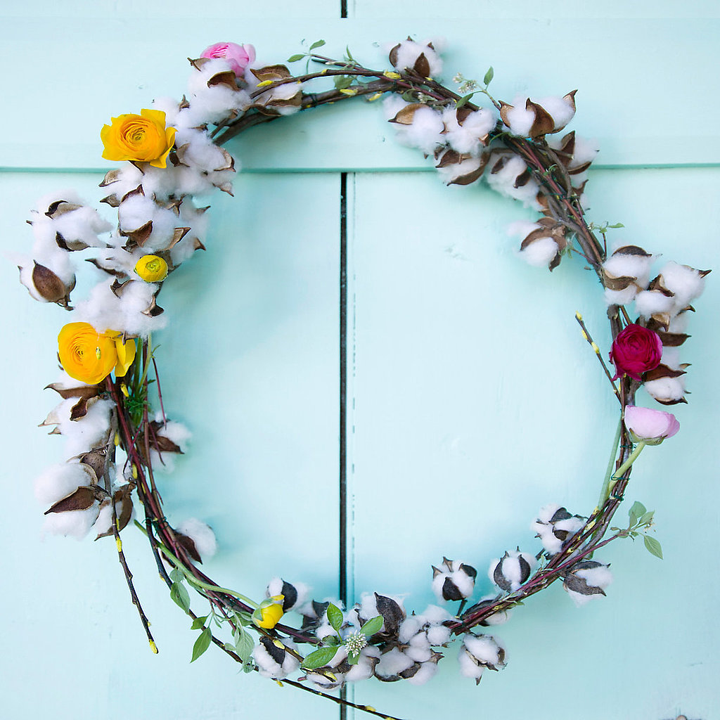 A Pretty Spring Wreath That's Actually Easy to Make! A Pretty Spring Wreath That's Actually Easy to Make!
