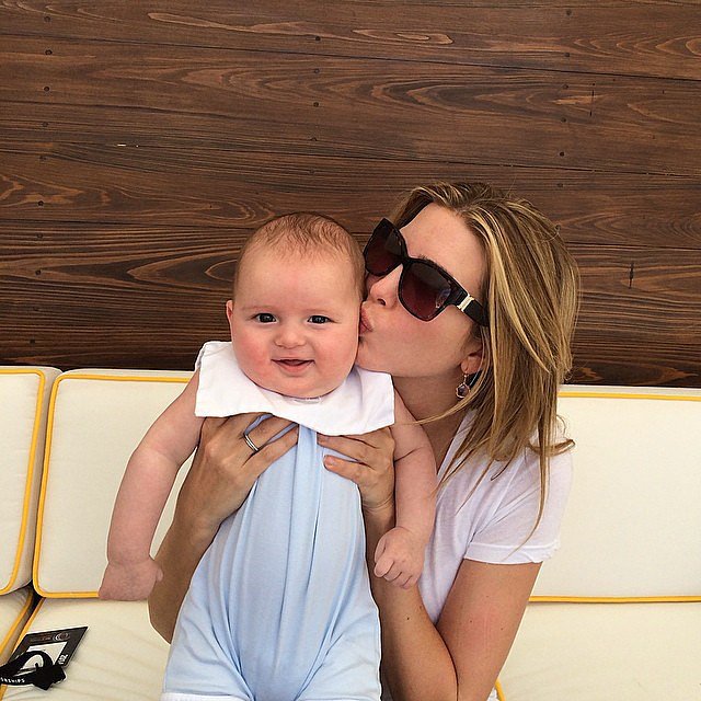 Ivanka Trump smooched her growing baby boy, Joseph.
Source: Instagram user ivankatrump
Ivanka Trump smooched her growing baby boy, Joseph.
Source: Instagram user ivankatrump