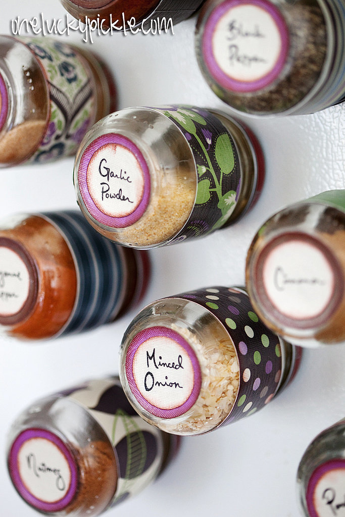 Magnetic Spice Jars Magnetic Spice Jars