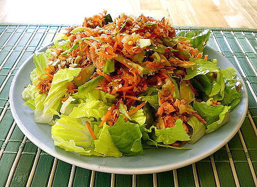 Asian Salmon Slaw Asian Salmon Slaw