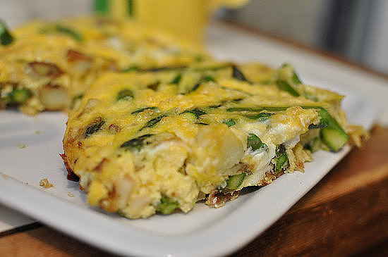 Veggie and Potato Frittata Veggie and Potato Frittata