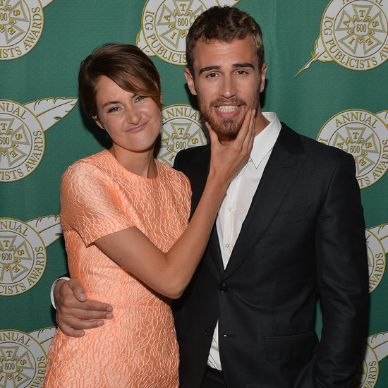 Cute Shailene Woodley and Theo James Pictures Cute Shailene Woodley and Theo James Pictures
