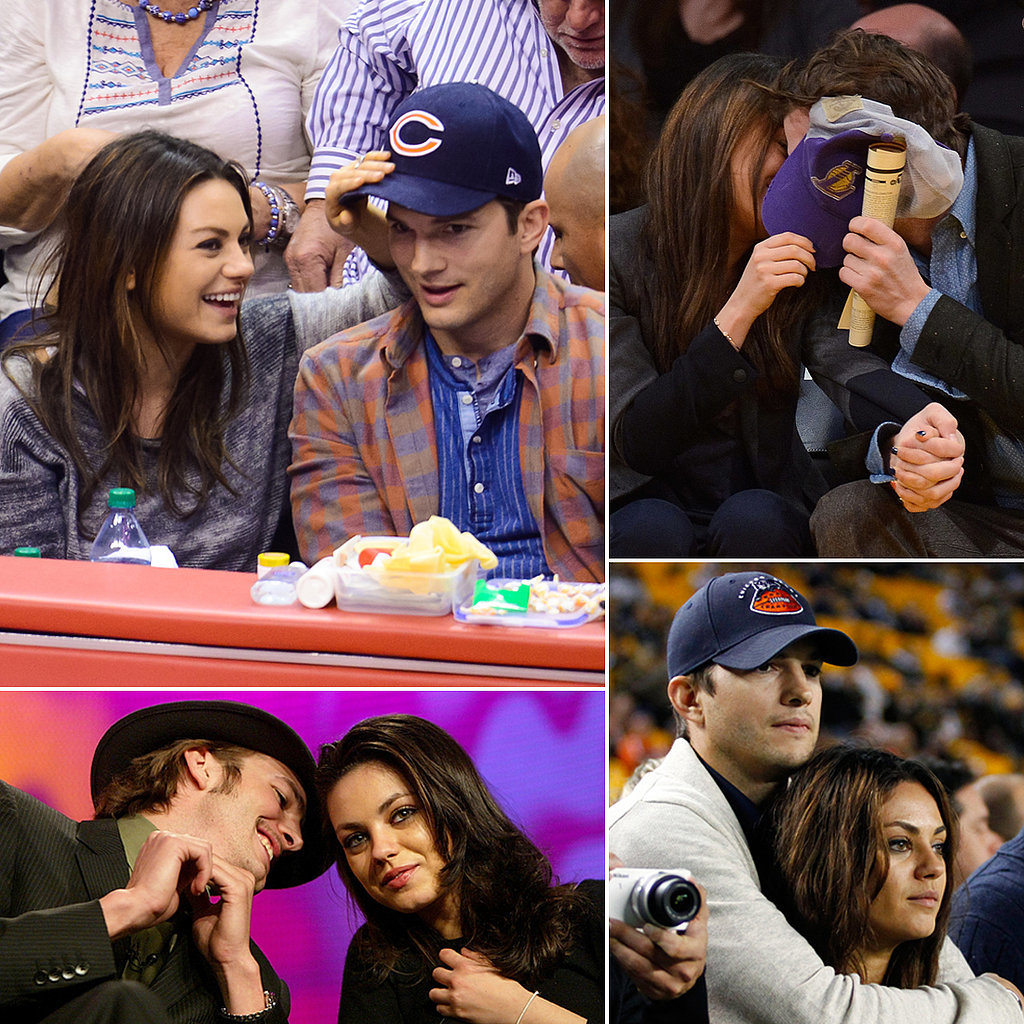Mila and Ashton's Cutest PDA Pictures Mila and Ashton's Cutest PDA Pictures