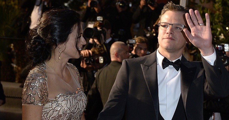 Matt Damon In Behind The Candelabra At Cannes Film Festival Popsugar