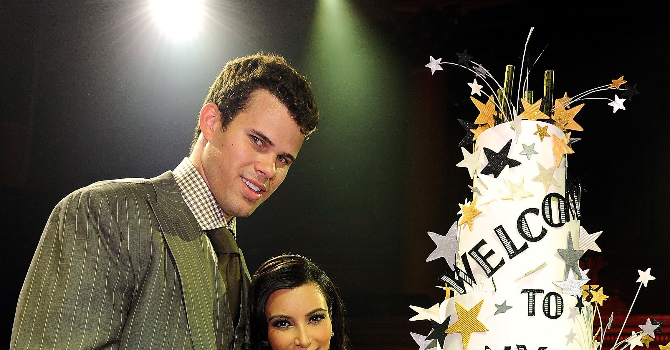 She and Kris were welcomed to NYC with a party in their honor at | How