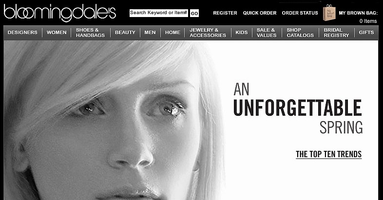 Fab Site: Bloomingdales.com Got a Facelift! Fab Site: Bloomingdales.com Got a Facelift!