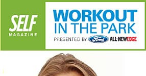 Self Magazine's Workout in The Park Self Magazine's Workout in The Park