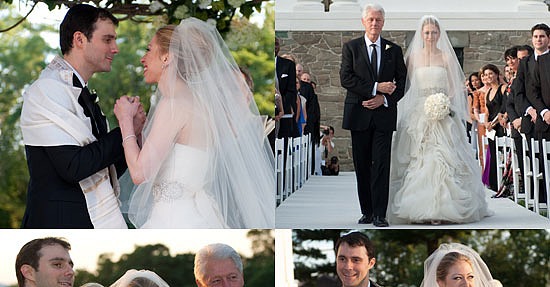 Pictures Of Bill, Hillary And Chelsea Clinton At Her Wedding To Marc 